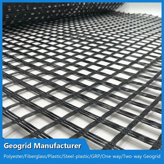 Polyester (PET) Geogrid Composite Nonwoven Bitumen Coated for Asphalt Overlayer Reinforcement
