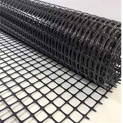 Polyester (PET) Geogrid Composite Nonwoven Bitumen Coated for Asphalt Overlayer Reinforcement