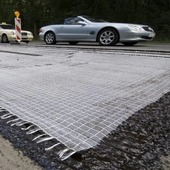 Composite Geogrid Fiberglass Geogrid Self-Adhesive Combigrid Nonwoven Geotextile for Drainage Isolation