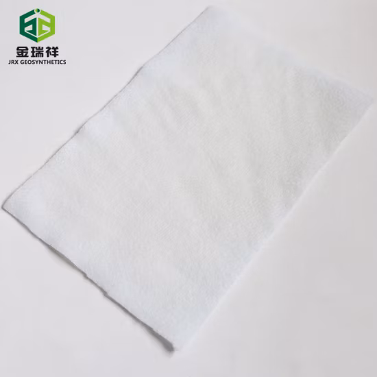 China Manufacturer PP/Pet Nonwoven Needle Punched Fabric Geotextile for Lake Road Construction
