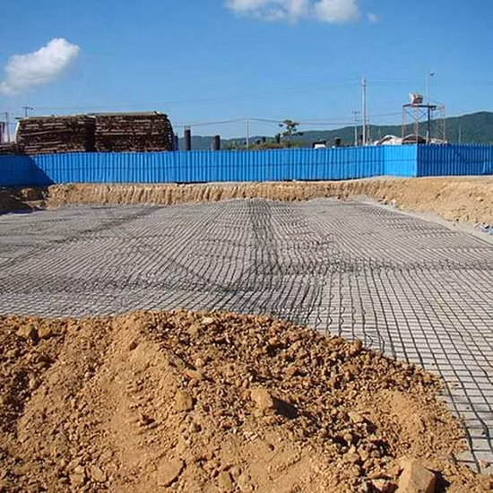 Manufacturer CE ISO9001 Fiberglass Geogrid Factory for Driveway Road Reinforcement Construction