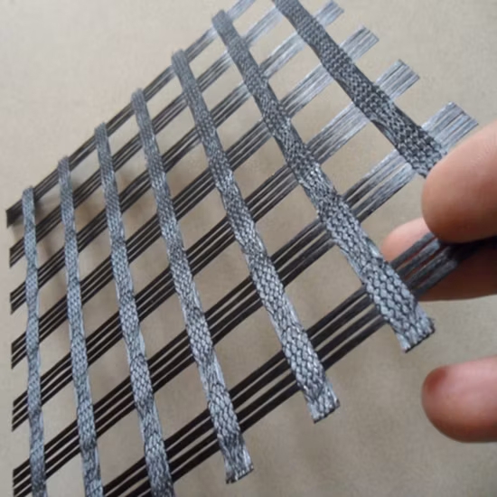 Vegas Road Construction Material PP Pet Biaxial Geogrid for Soil Stabilization