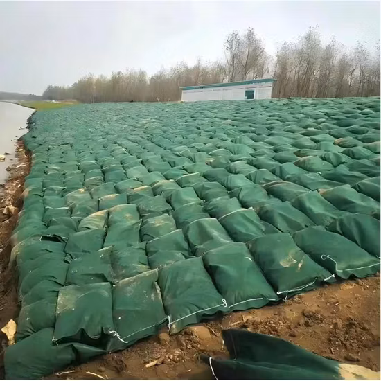 Non Woven Geotextile Bags for Slope Protection/ Geobag/ Geo Sand Bag Price